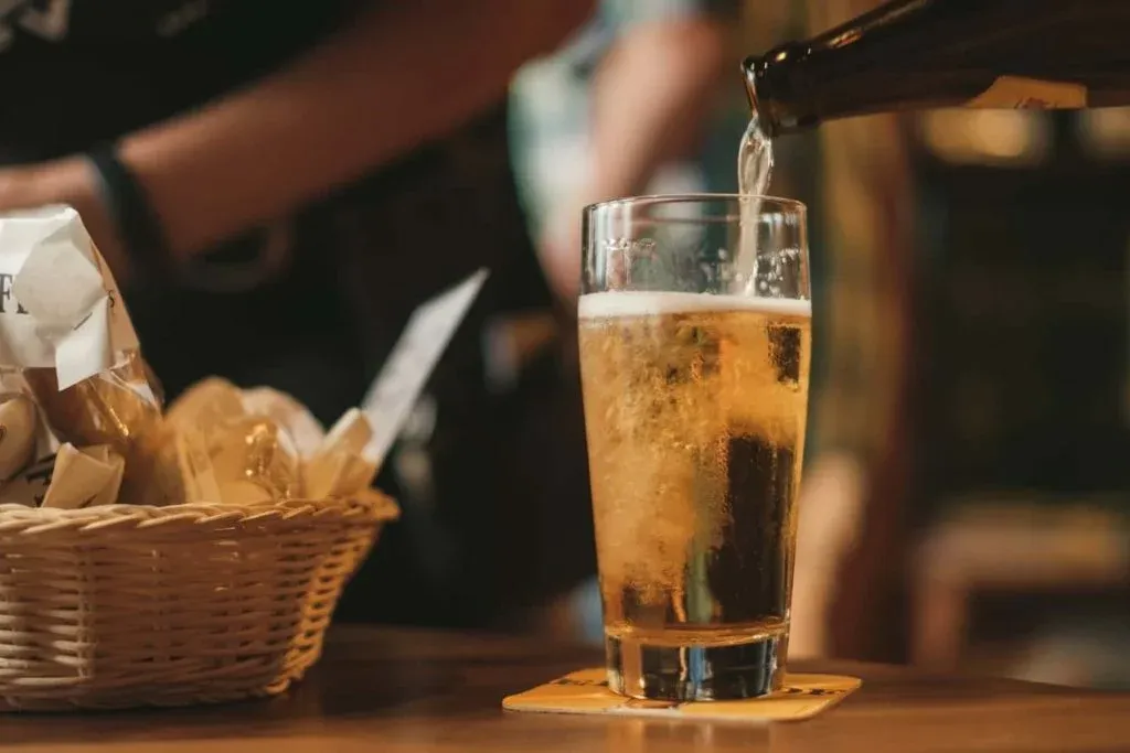 Beer in Prague is generally cheap, but prices go up in the touristy centre