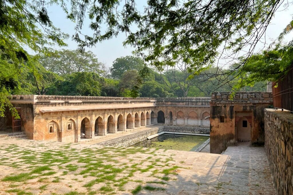 One of around 100 ancient monuments in Mehrauli Archaeological Park, Delhi