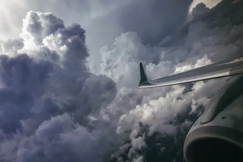 Bad weather can cause turbulence from time to time. Don’t worry, it’s completely normal.