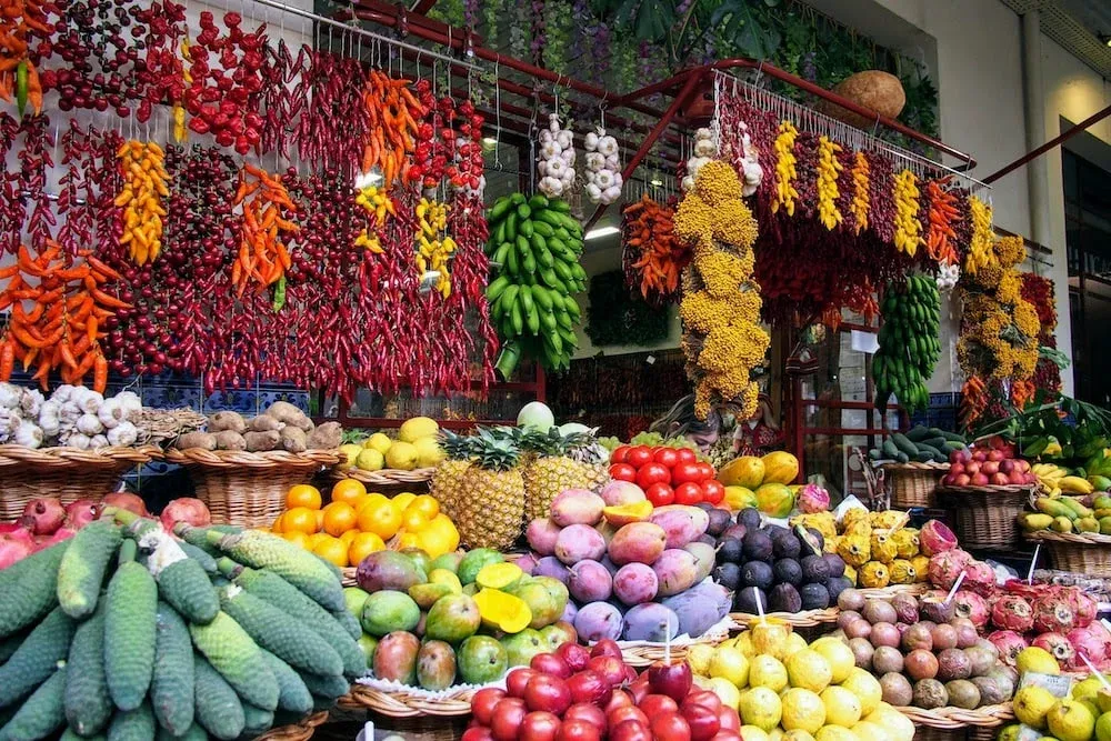 Mercardo dos Lavradores is a vibrant and busy market that’s packed full of incredible, fresh produce.