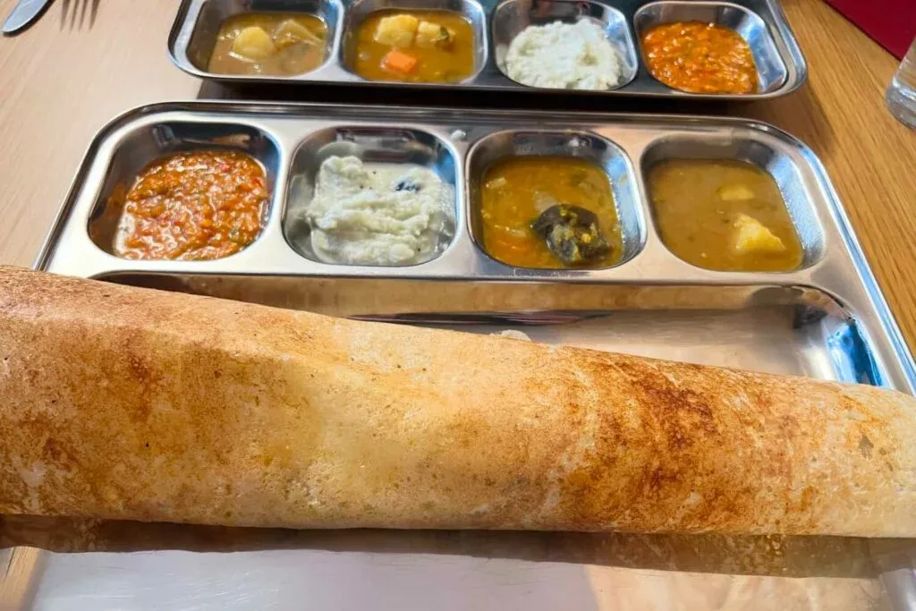 Authentic, crisp and tasty dosa from Love Dosa, Inverness