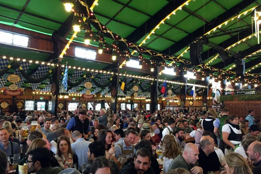 So many smiling faces at Oktoberfest