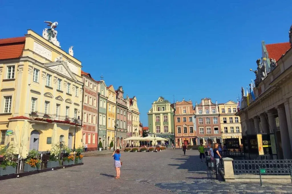 Stary Rynek (Old Market Square) is Poznań’s main square