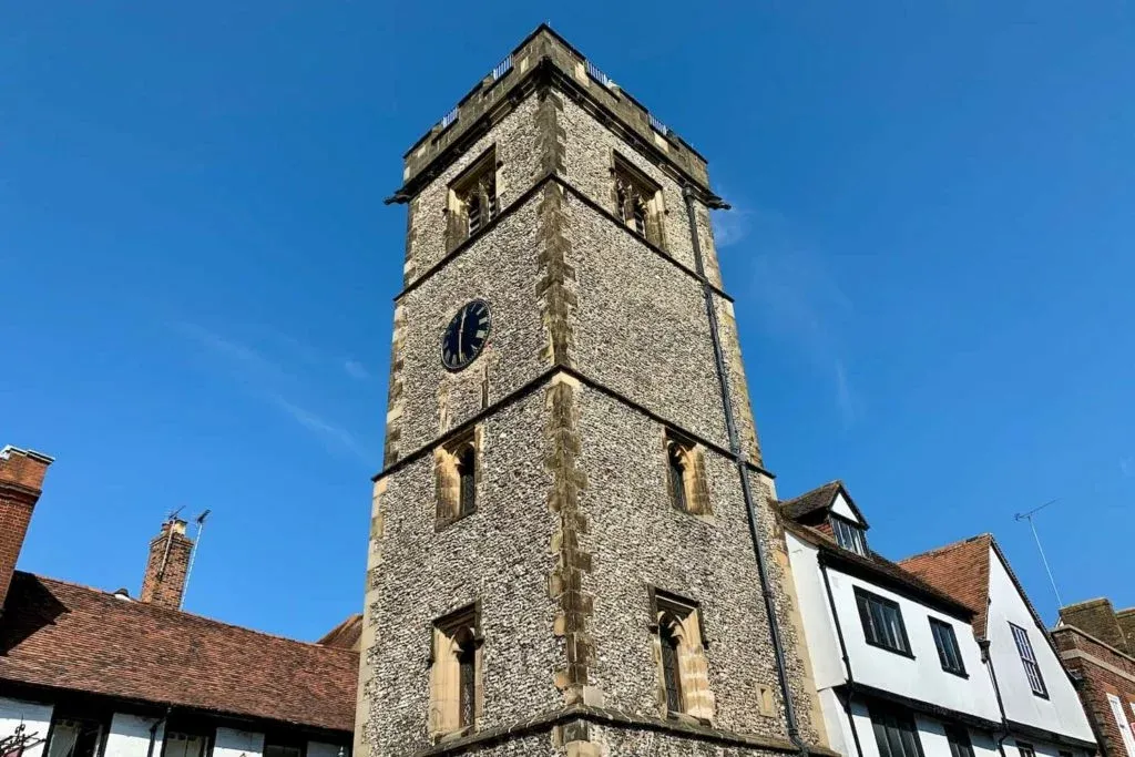 Entrance to the top of the Clock Tower is just £2 per person